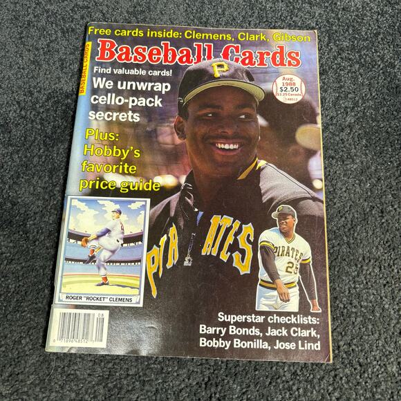 Baseball Card Price Guide Set of 4 Vintage Magazines w/ Card Inserts - 1998-1990 - Picture 2 of 16